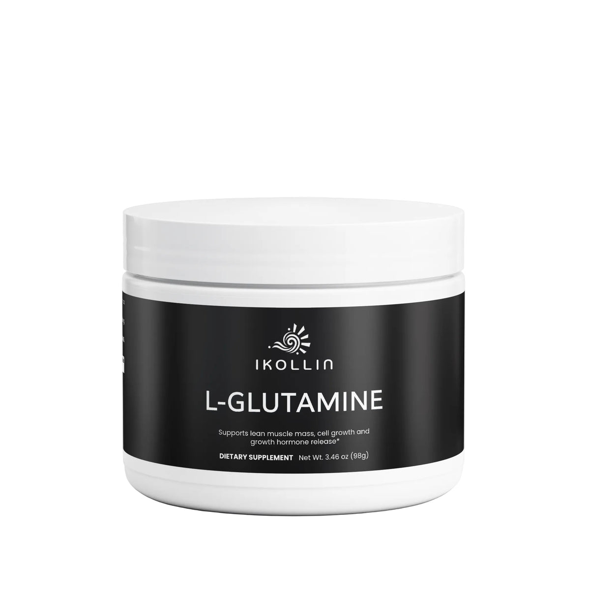 White container with black label featuring 'Sassy' brand on a white background